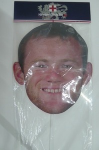 [일시특가]잉글랜드 루니 Facemask 부채/마스크/오피셜/ 유럽직수입/Rooney Facemask 